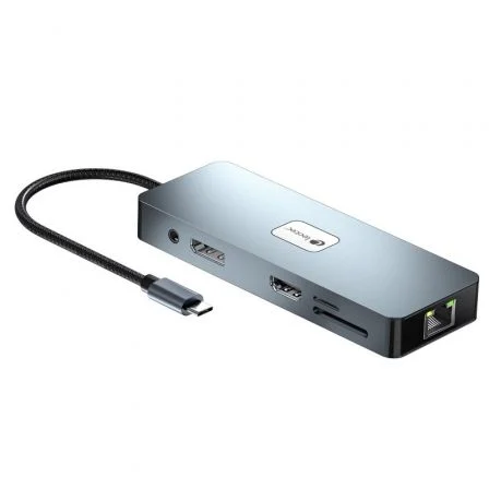 Leotec Docking Station 11 en 1 Plus USB-C PD100 3xUSB 3.2 HDMI VGA Gigabit LAN Lector SD microSD Leotec Docking Station 11 en 1 Plus USB-C PD100 3xUSB 3.2 HDMI VGA Gigabit LAN Lector SD microSD